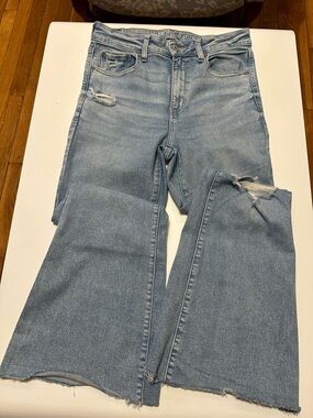 American Eagle Outfitters Light Blue Flare Jeans